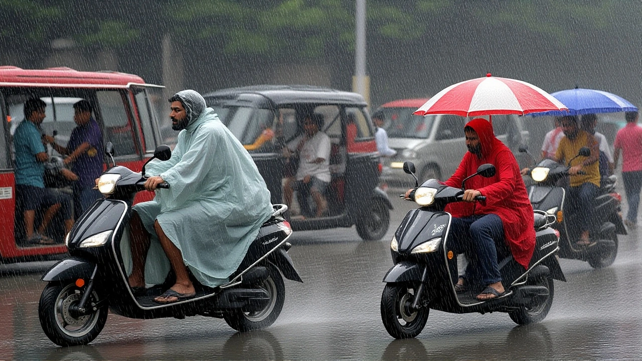 IMD ने सौराष्ट्र‑कच्छ में लाल चेतावनी, गुजरात‑महाराष्ट्र में नारंगी अलर्ट