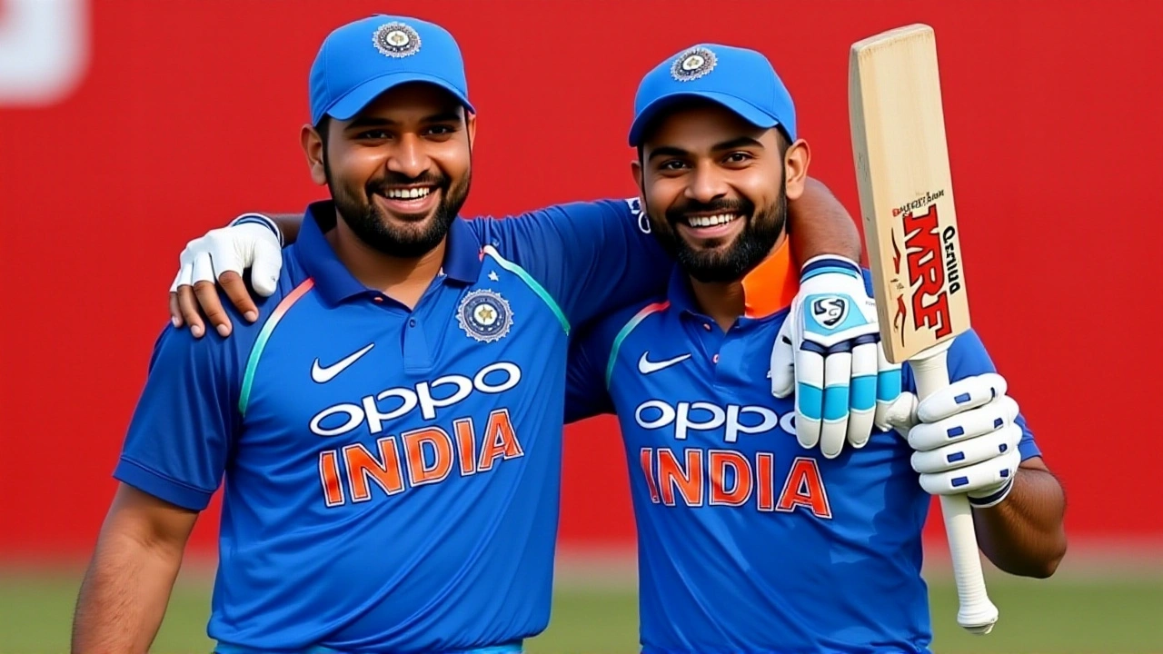 रोहित शर्मा आईसीसी वनडे रैंकिंग में नंबर 1 पर, विराट कोहली दूसरे स्थान पर